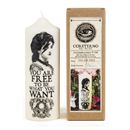 CORETERNO You Are Free Artistic Candle